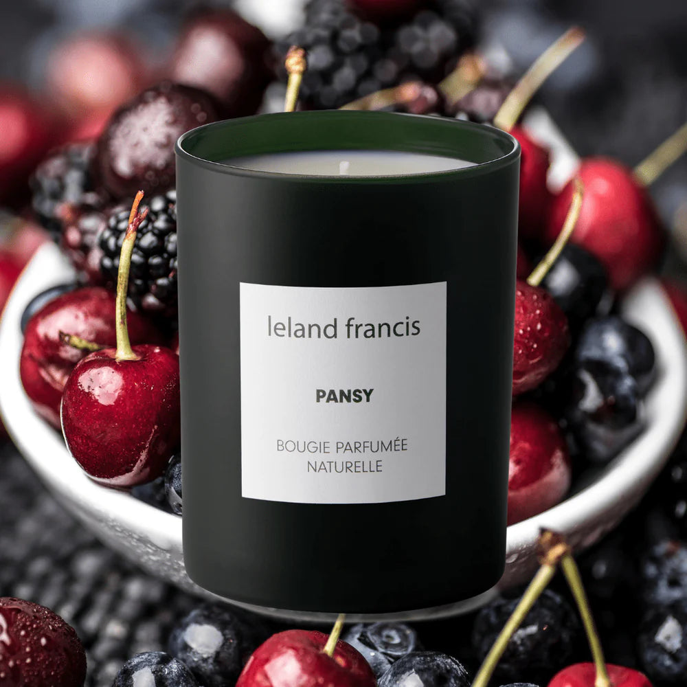 Pansy - Bougie Parfumée Natural